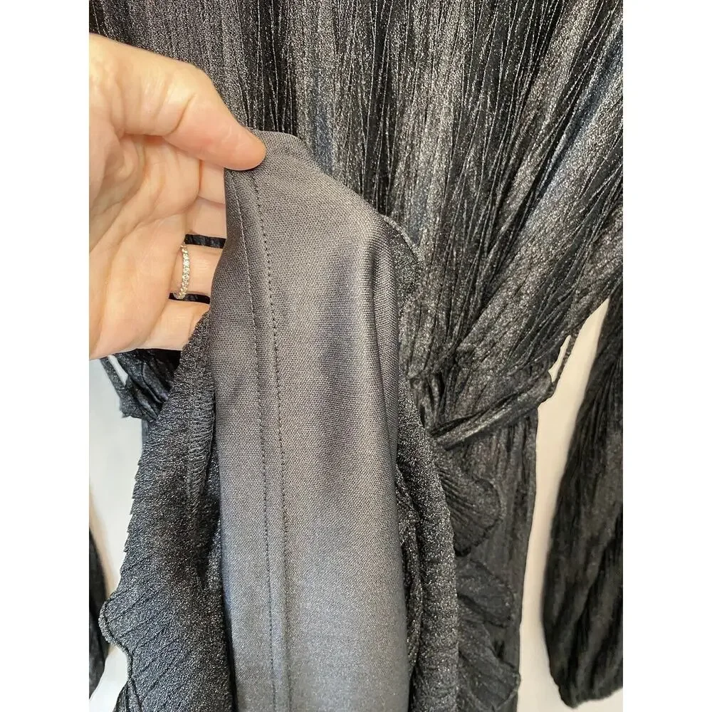 She + Sky Black Mini Dress - Picture 6 of 9